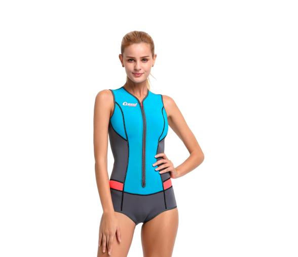 Cressi Traje Corto Neopreno Idra 2 mm Azul