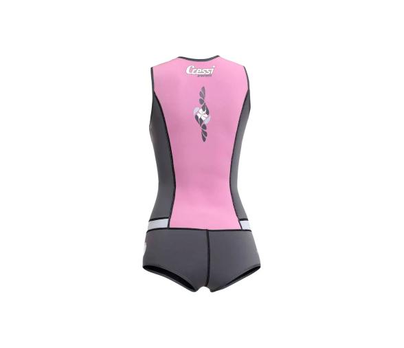 Cressi Traje Corto Neopreno Idra 2 mm Rosa