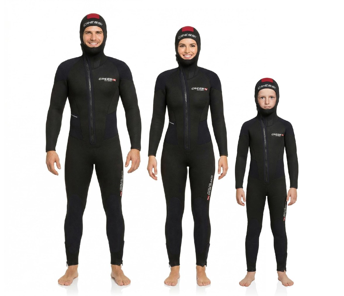 Cressi Traje de buceo ENDURANCE C/CAPUCHA