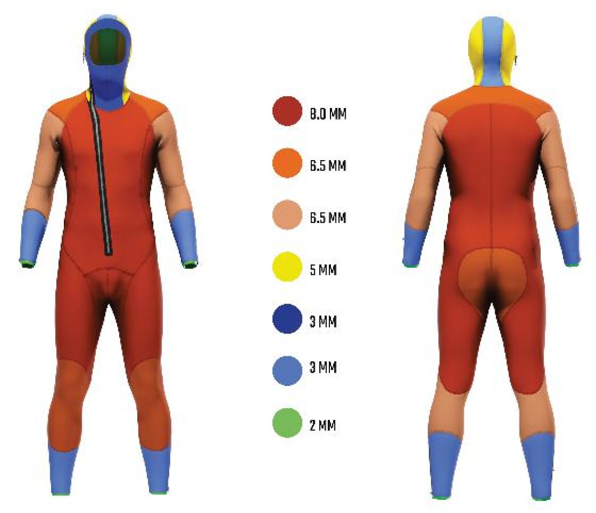 Cressi Traje de buceo FACILE