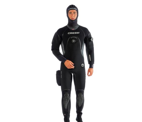 Cressi Desert Traje Seco Neopreno Hombre 4 mm