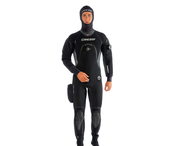 Cressi Desert Traje Seco Neopreno Hombre 4 mm