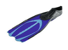 Cressi Fins Snorkeling Blue Pluma