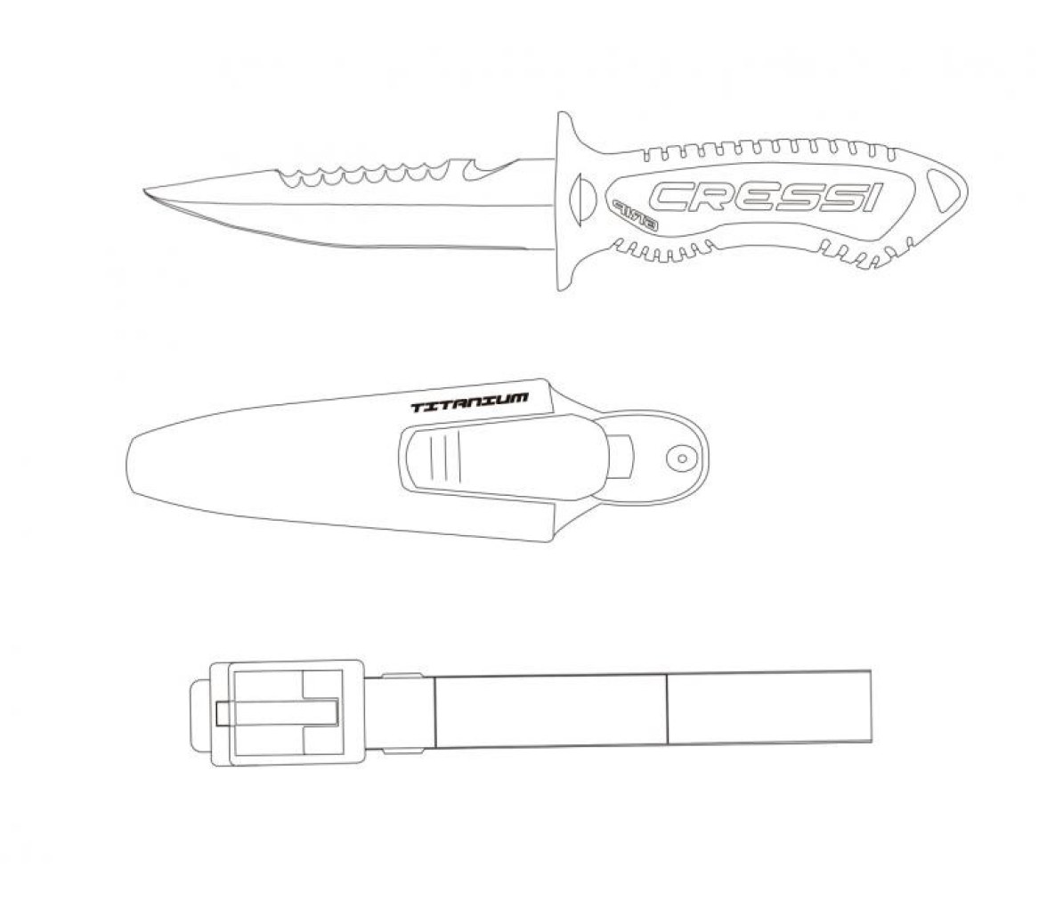 Cressi Cuchillo Grip