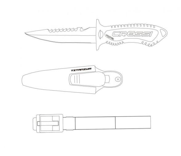 Cressi Cuchillo Grip