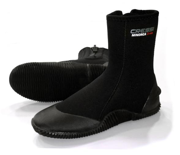 Cressi Escarpines con Suela Negra 3.5 mm