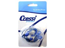 Cressi Kit Pinzas de Nariz y Tapones Oídos