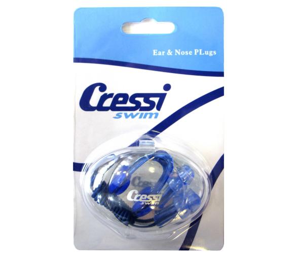 Cressi Kit Pinzas de Nariz y Tapones Oídos