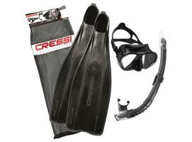 Cressi Kit Pro Star Negro