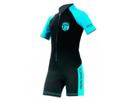 Cressi Monoshort Little Shark 2 mm Azul