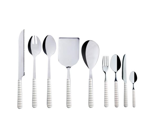 Cubertería Premium Bone, Set 29 uds - Marine Business