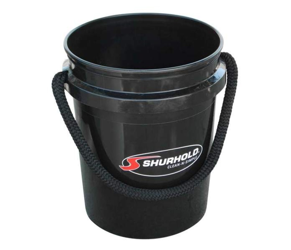 Shurhold Cubo con mango de cuerda (19L negro)