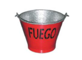 CUBO DE HIERRO GALVANIZADO