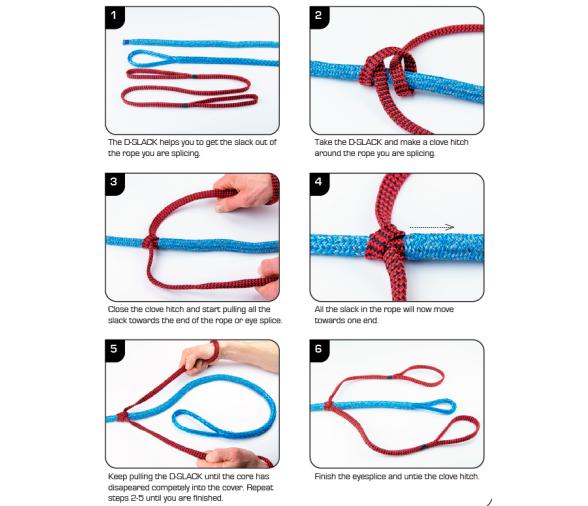 D-Splicer Cabo para Varios Nudos