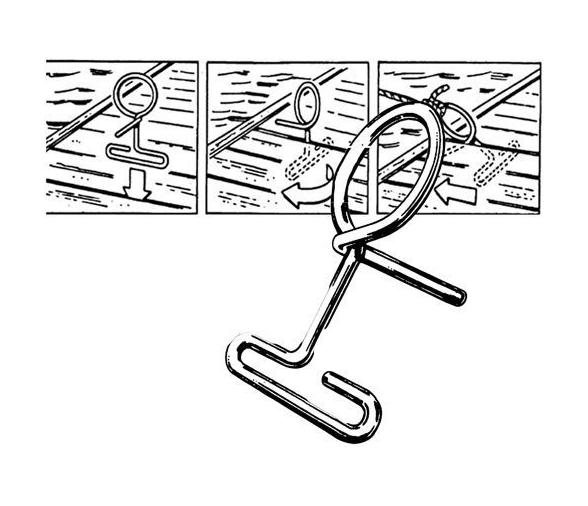 Davis Anilla Amarre para Muelle Portátil