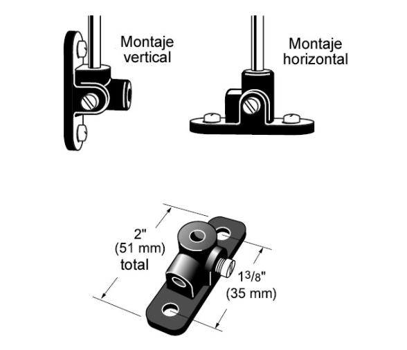 Davis Base para Veleta Windex 15