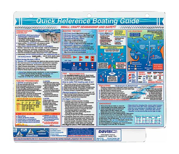 Davis Guia de la Embarcación - Idioma Ingles
