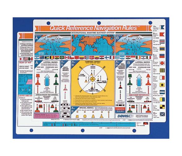 Davis Reglas de Navegación Internacionales - Idioma Ingles