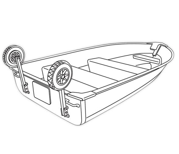 Davis Ruedas Botadura Pivotante Standard