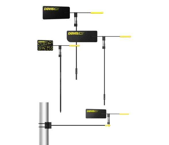 Davis Veleta BlackSmith Barco Olímpico Mastil Fibra Carbono