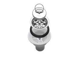 Dometic Sifon Descarga PVC Tapon Metalico AC 535