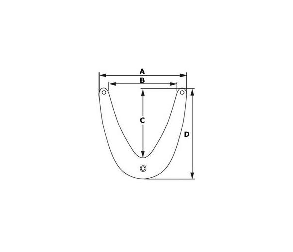 Defensa de Proa Pequeña Azul