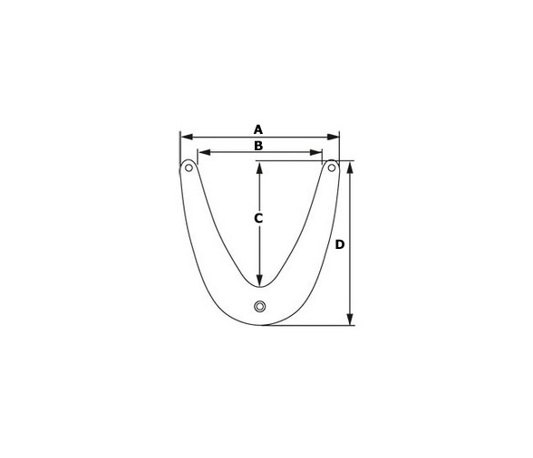Defensa de Proa Pequeña Azul
