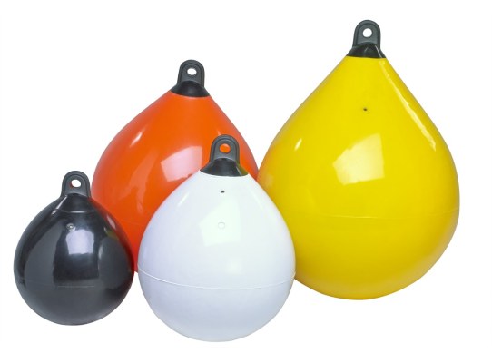 Defensa Esferica Naranja Plastimo