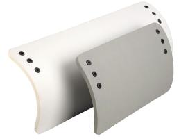 Defensa para Neumaticas RIB 27x44 cm. Blanca Plastimo