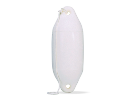 White Performace Fender with Rope Plastimo