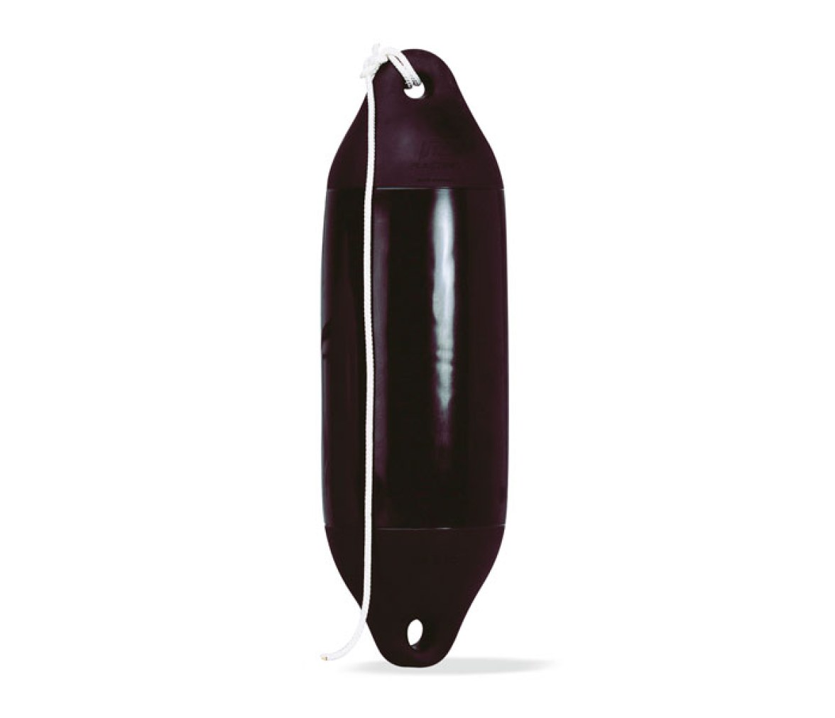Black Performance Fender with Rope Plastimo