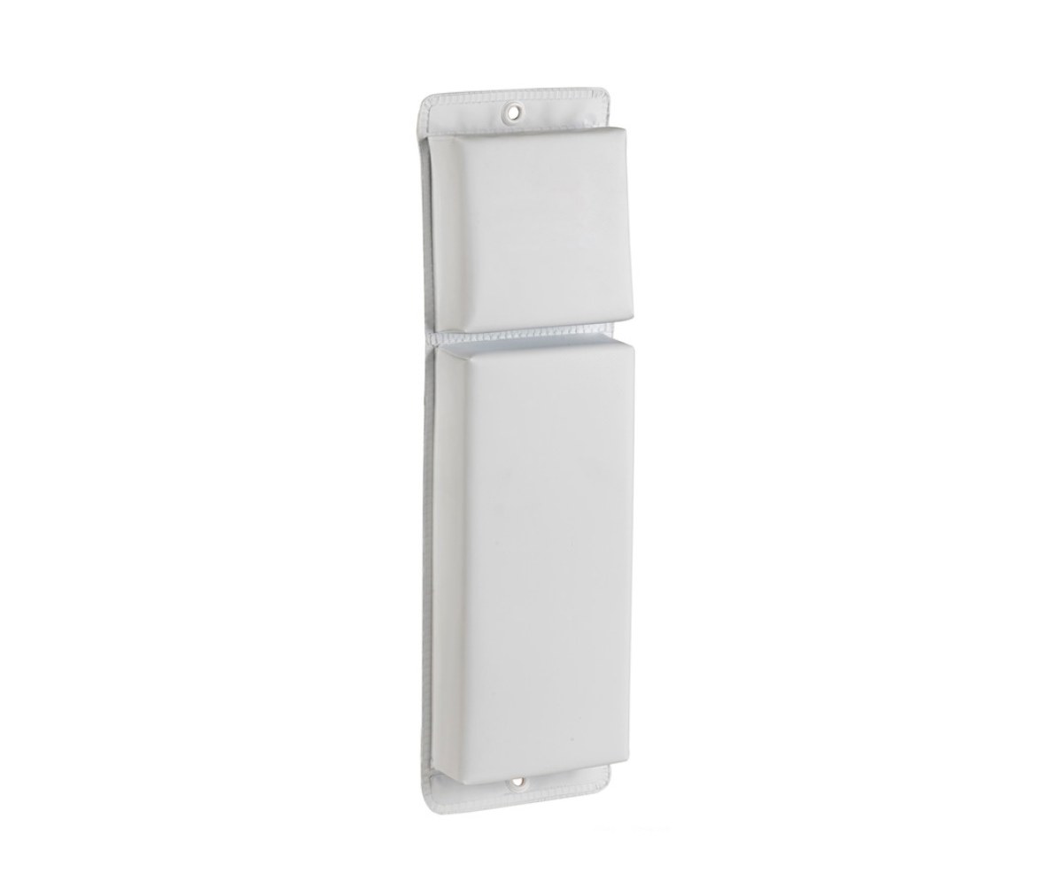 Defensa Plana PVC Blanca