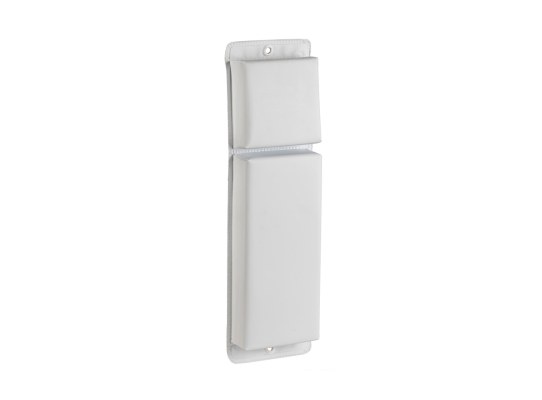 Defensa Plana PVC Blanca