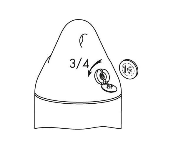 Defensa Performance Blanco-Negro con Cabo Plastimo