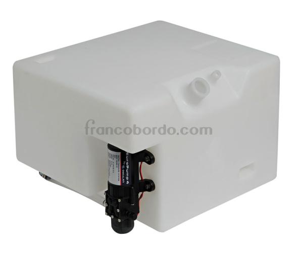 Deposito Agua 32L Rigido de Polipropileno con Bomba de Presion