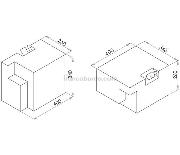 Deposito Agua 32L Rigido de Polipropileno con Bomba de Presion