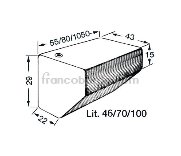 Deposito de Agua Potable Rigido Polietileno