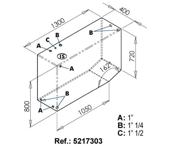 Deposito Rigido de Agua Potable