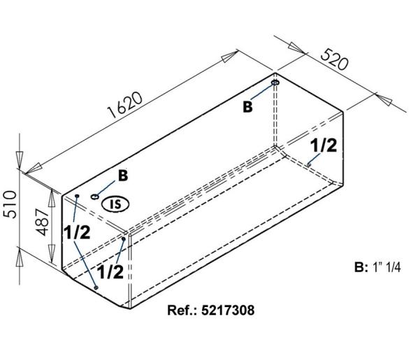 Deposito Rigido de Agua Potable