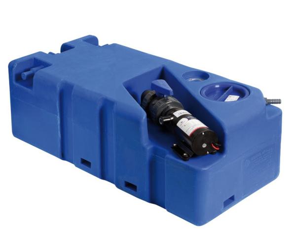 Deposito Aguas Negras con Conectores de Manguera 70 L