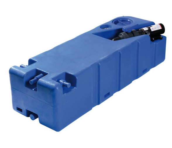 Deposito Aguas Negras con Conectores de Manguera 91 L