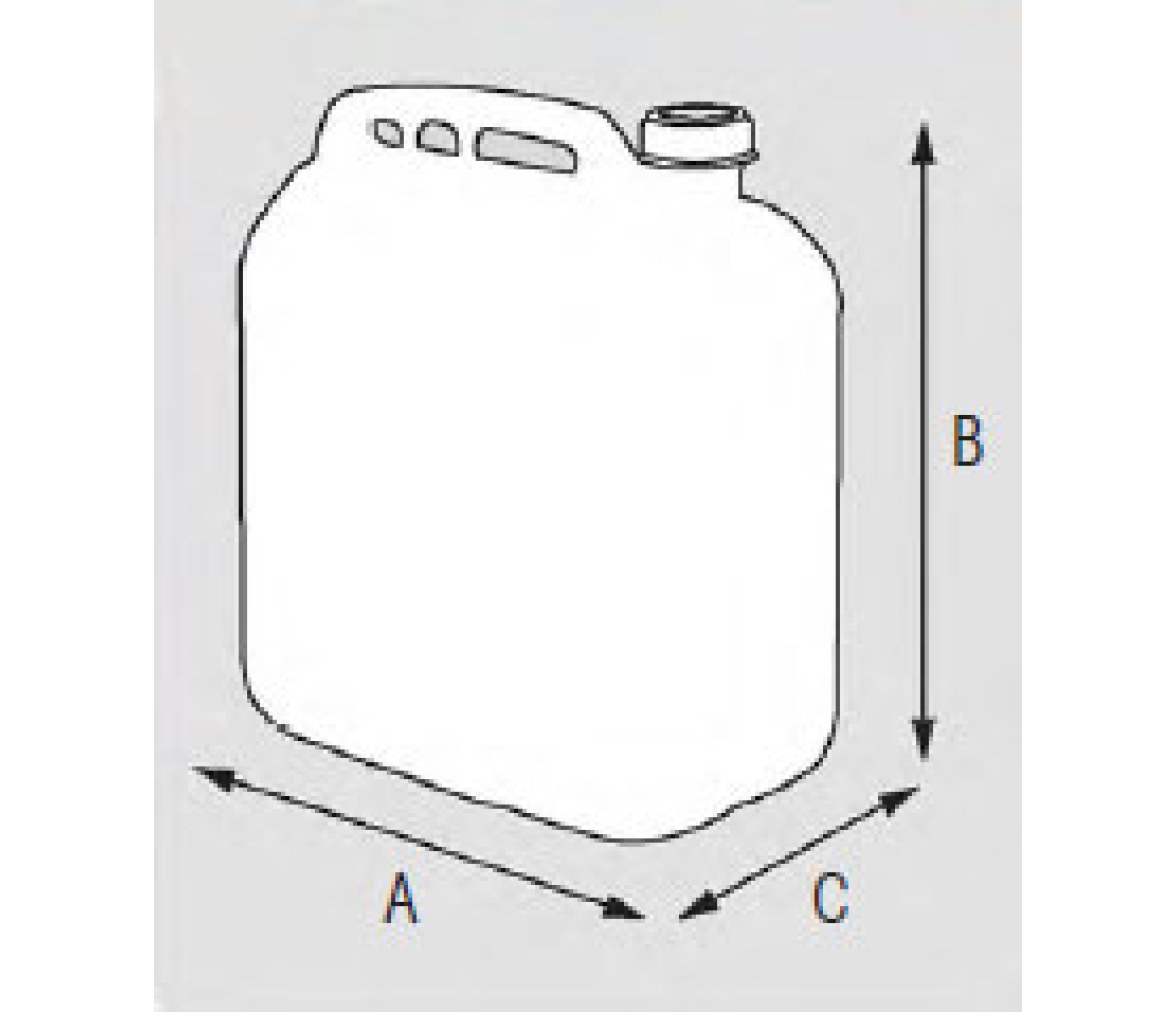 Deposito Jerrycan con Vertedor