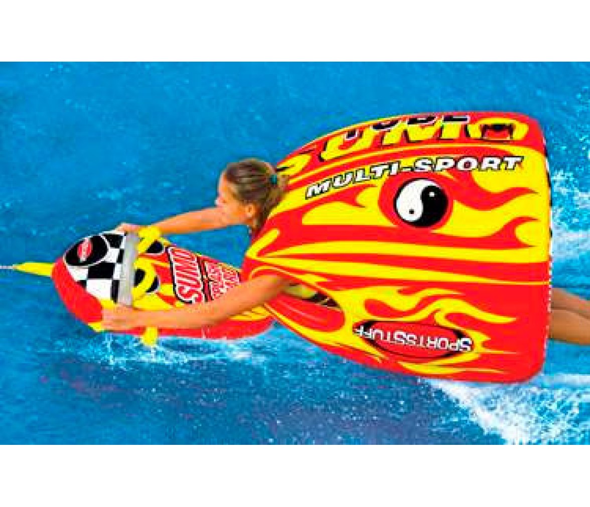 Deslizador 1 Plaza Sumo con Splash Guard Sportsstuff