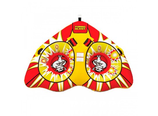 2 Riders Towable Turbo Blast 2  Airhead