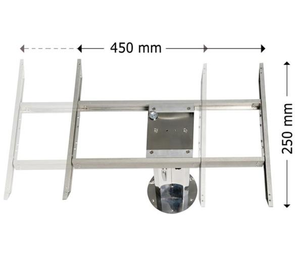 Desplazador Bidireccional para Pedestal de Mesa