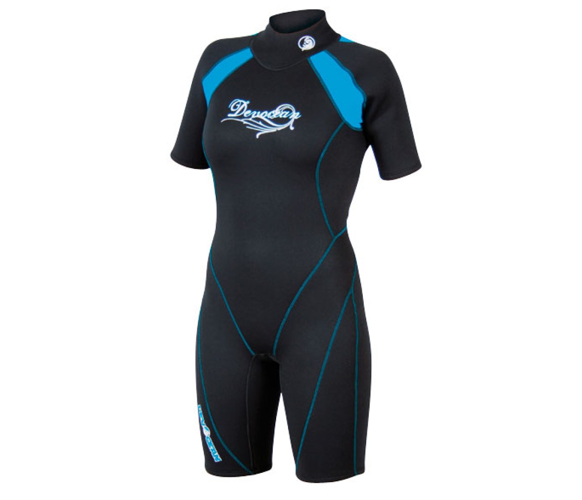 Devocean Traje de Neopreno Mujer Shorty Eden