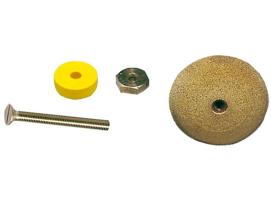 Disco bronce poroso para depositos