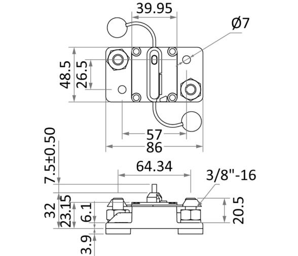 Disyuntor Estanco Superficie