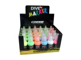 Cressi Rotuladores de Buceo 20 ml 24 ud