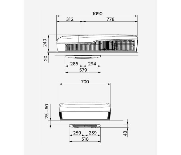 Dometic Aire Acondicionado FreshJet FJX7 3000